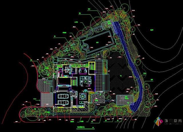 39套别墅私家花园景观设计CAD免费送！！！