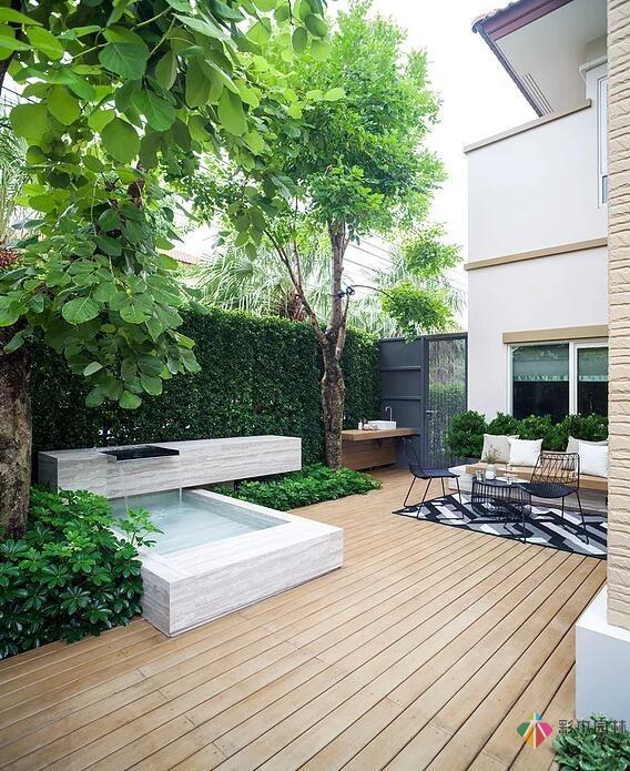 现代花园设计的案例让你一见钟情的庭院设计